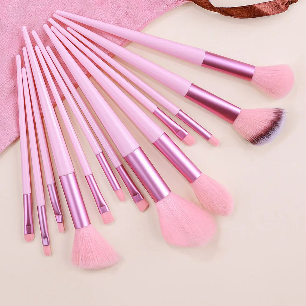 13PCS Makeup Brushes: Super Soft Essentials