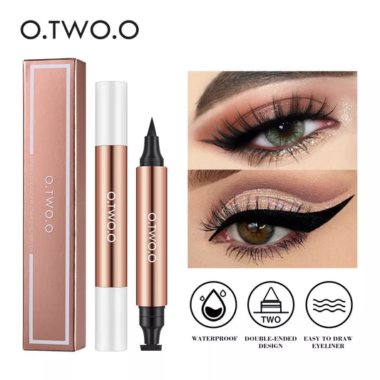 Double the Precision: O.TWO.O Waterproof Eyeliner Stamp Pen