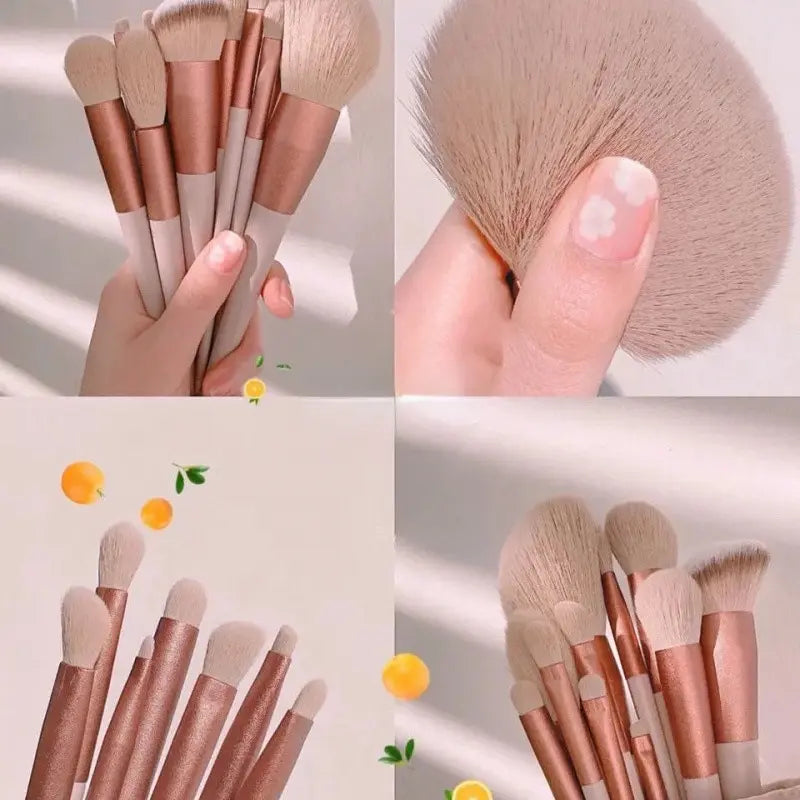 Complete Beauty Toolkit: 13-Piece Makeup Brushes Set