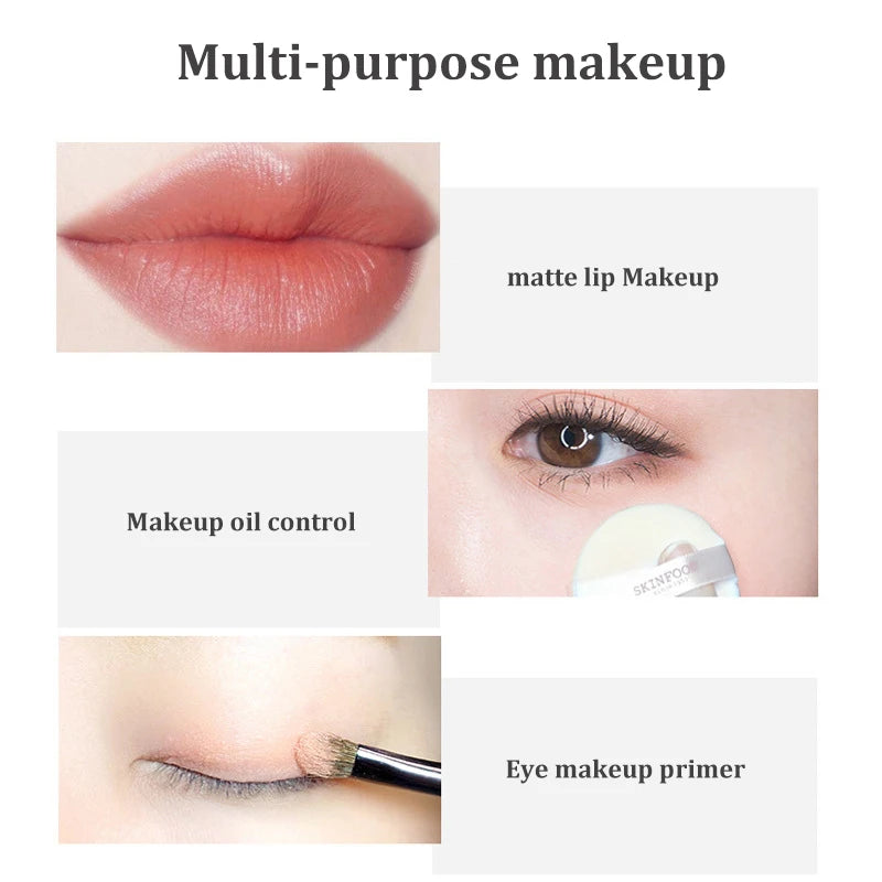 10g Matte Setting Pressed Powder: Oil-Control Face Cosmetics