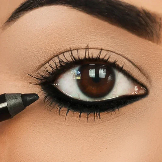 2 In 1  Eyeliner Lip Liner Gel Pencil Waterproof Long-lasting Blue White Black Brown Easy Wear Eyeliner Makeup for Eyes 7 Colors