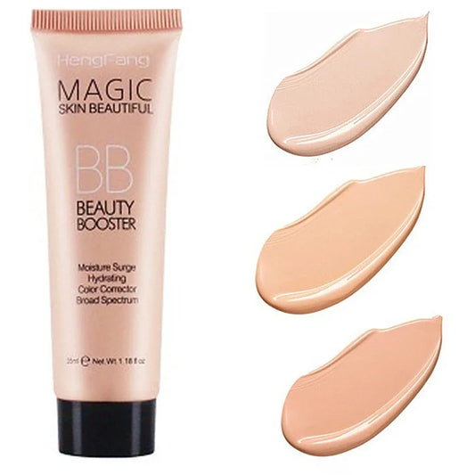 BB Cream Face Liquid Foundation Moisturizing Oil Control Brightening Skin Tone Concealer Cream Beauty Cosmetics