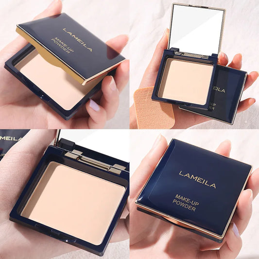 10g Makeup Compact-Powder Oil-Control Face Cosmetics Powder Matte Setting Pressed Powder Pores Invisible Natural maquillaje