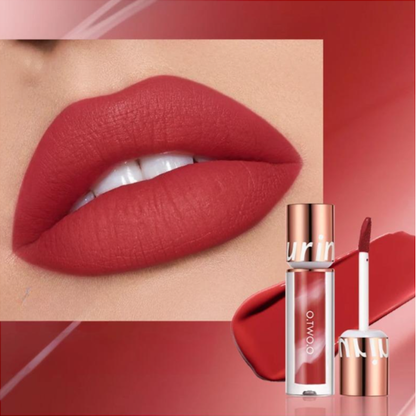 Großhandel O.TW O.O Neueste Lippenstift Wasserdicht Make-Up Lip gloss Rose Rouge Seide Liptint Matte Sexy Red Lip Stain Flüssigkeit Lipgloss