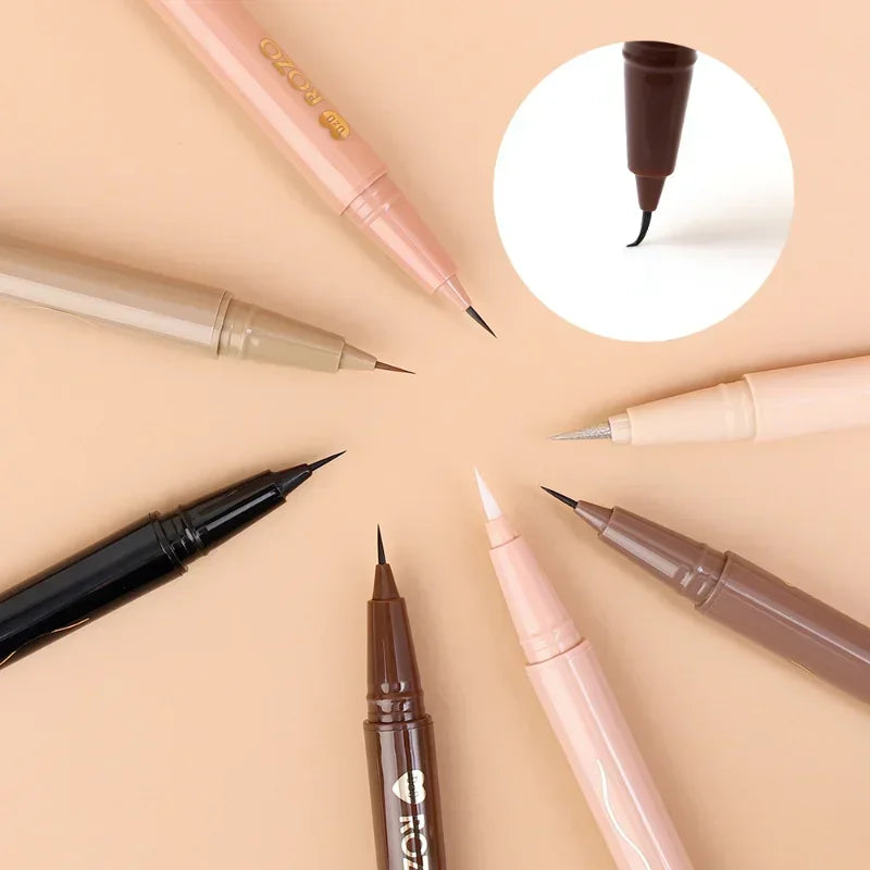 Dazzle with Matte Glitter Eyeliner Pencil: Waterproof, 7 Colors