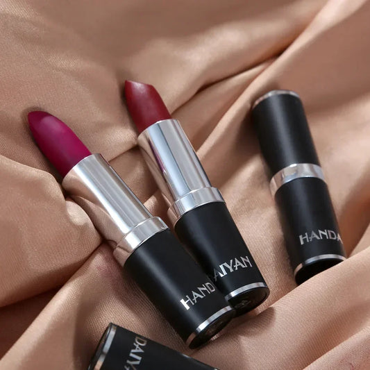 12 Colors Matte Velvet Lipstick: Long Lasting, Waterproof Liquid Lipsticks for Sexy Lips
