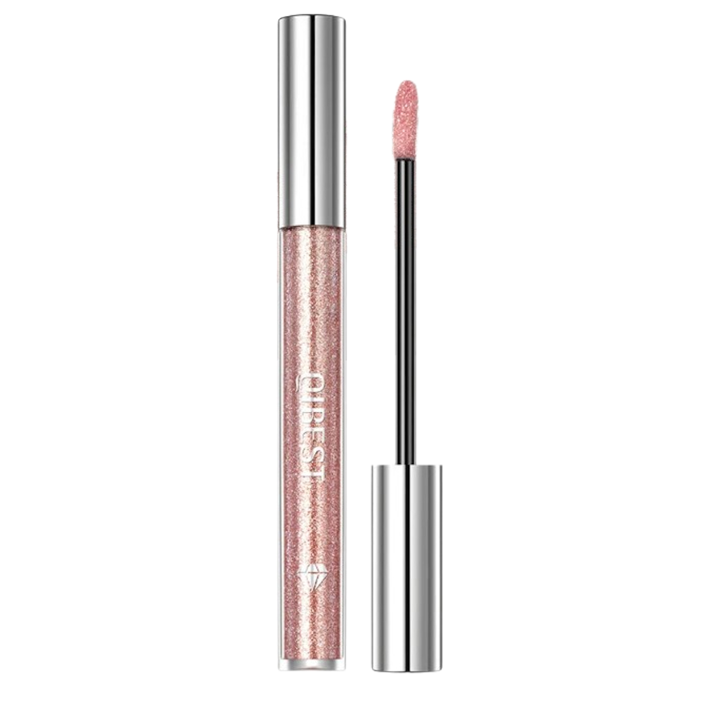 Qibest Lipgloss mit Diamant-Glitzer